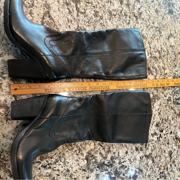 Black Steve Madden Carrter Boots - Picture 3 of 4